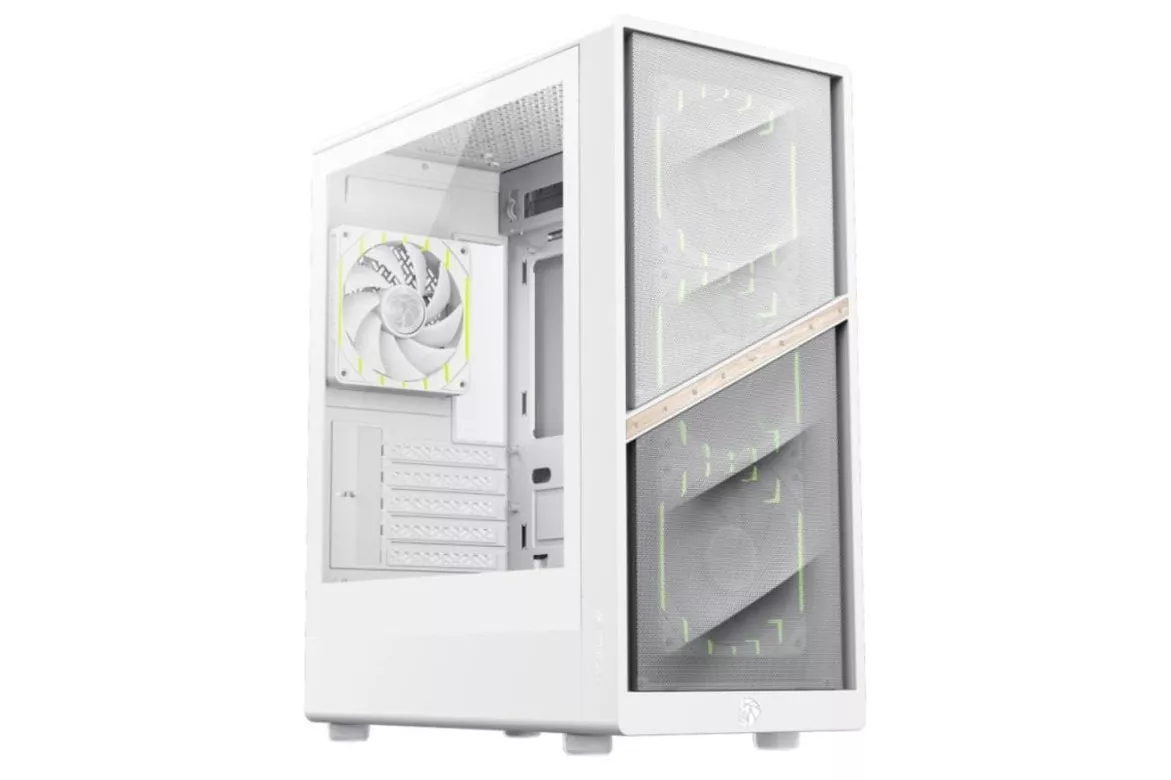 Carcasa GameMax AERIS 330 MW Mini Torre Gaming Blanco ITX micro ATX