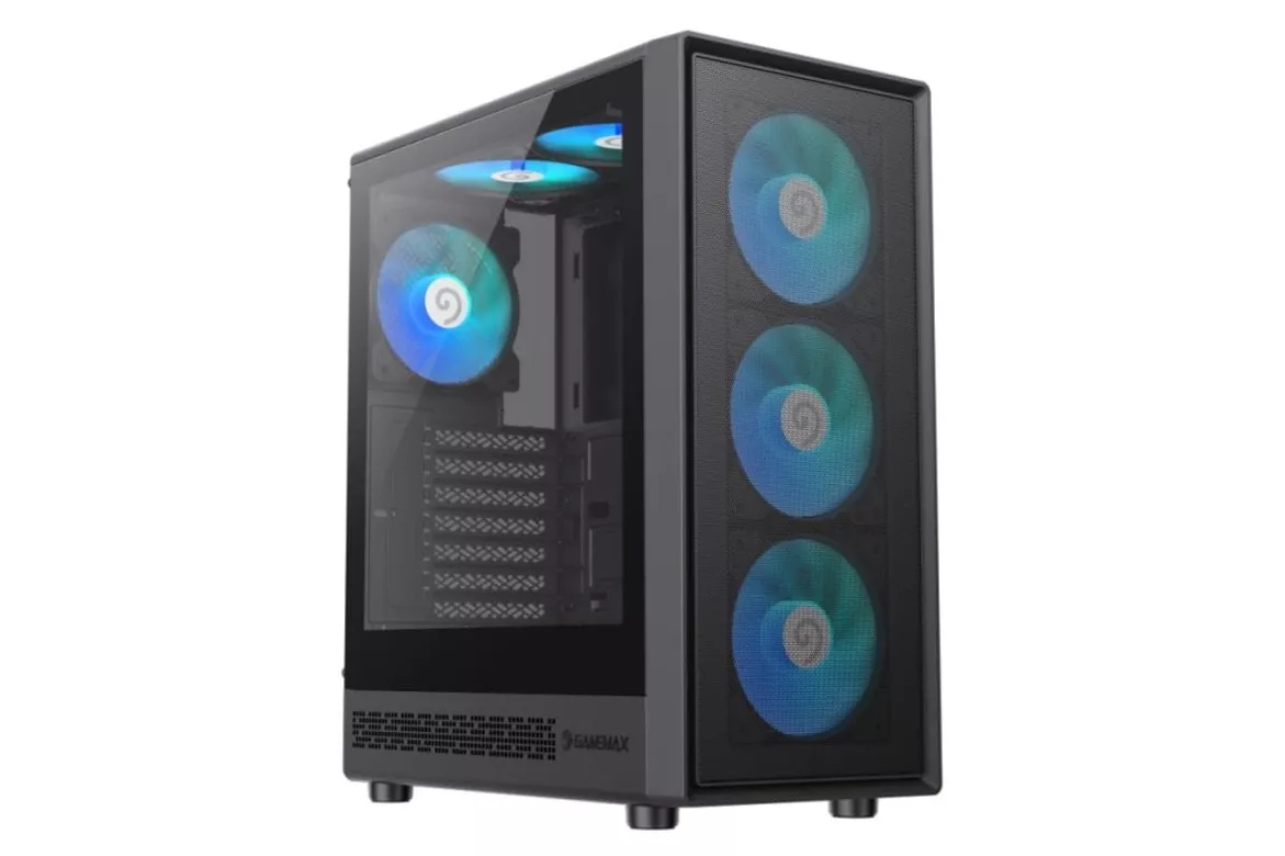 Carcasa GameMax Storm 2 AB Midi Tower Negro ATX RGB