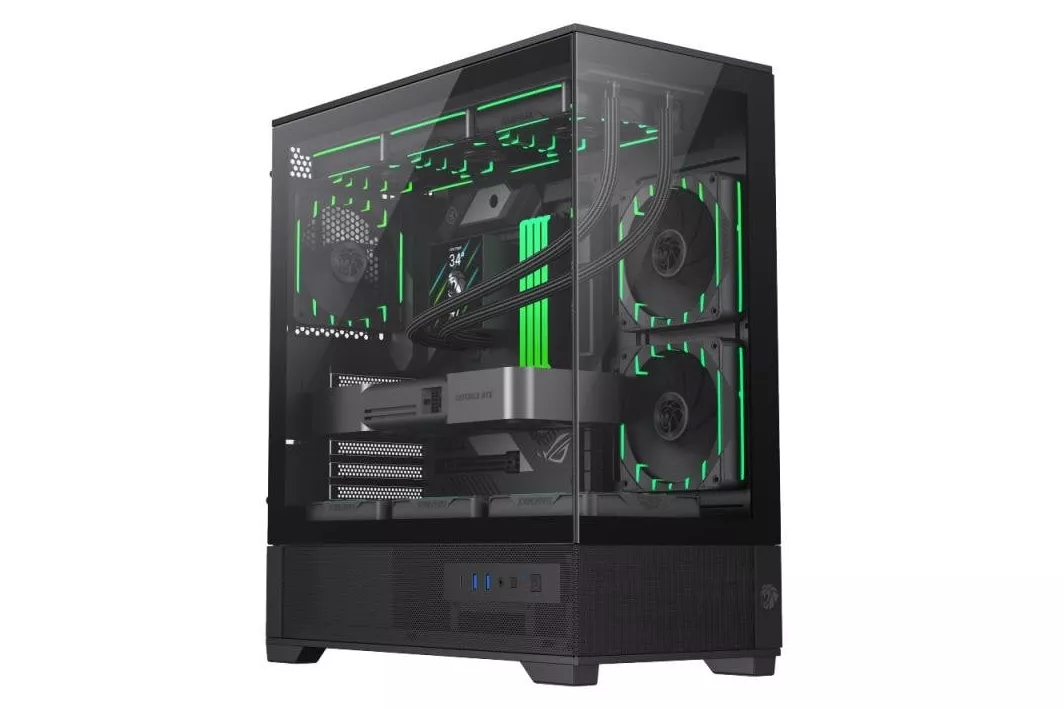 Carcasa GameMax VISTA 2 AB Midi Tower Negro ATX