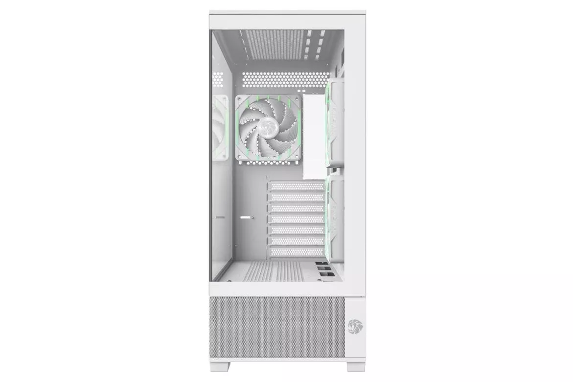 Carcasa GameMax VISTA 2 AW Midi Tower Blanco ATX Vidrio templado RGB
