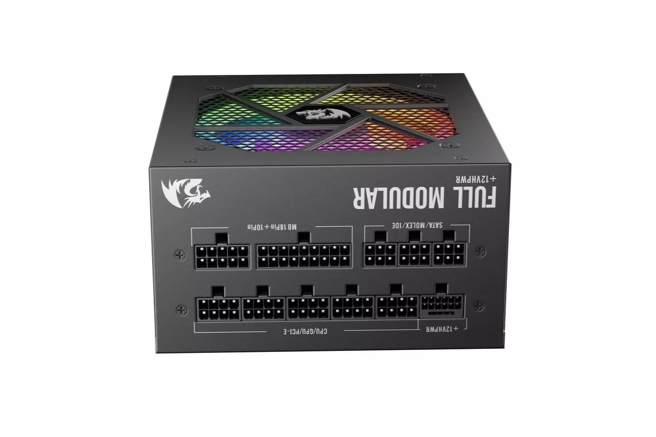 Fuente de Alimentaci&oacute;n Redragon GC-PS007-1-V2 850W Certificaci&oacute;n 80 Plus Gold RGB