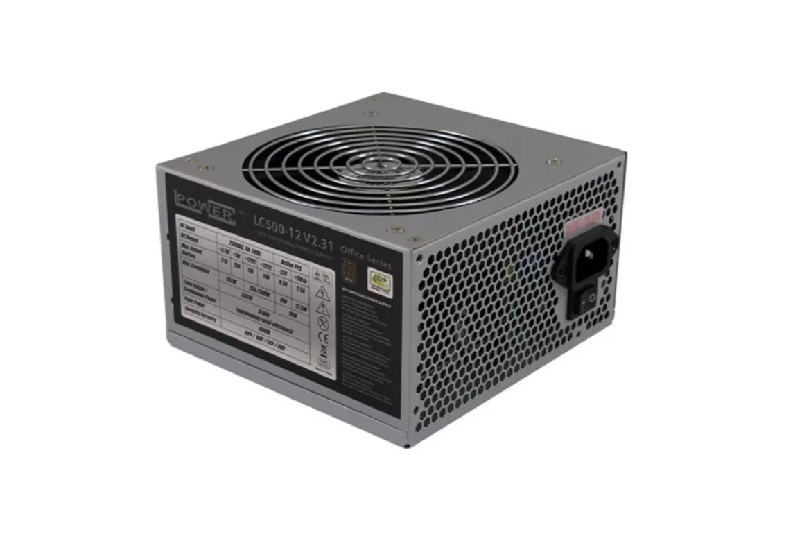 Fuente de Alimentaci&oacute;n LC-Power LC500-12 V2.31 350W Certificaci&oacute;n 80 PLUS Bronze Non-Modular