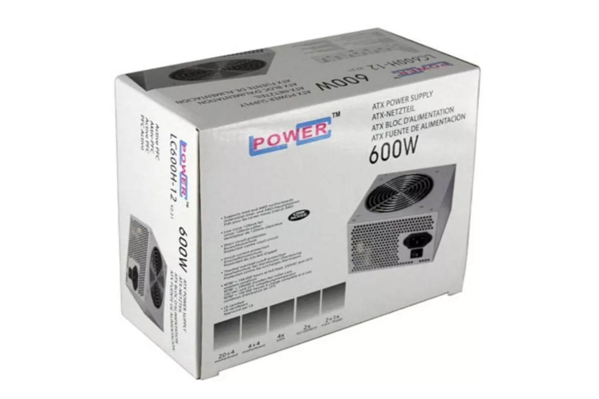 Fuente de Alimentaci&oacute;n LC-Power LC600H-12 V2.31 600W Certificaci&oacute;n CE No Modular