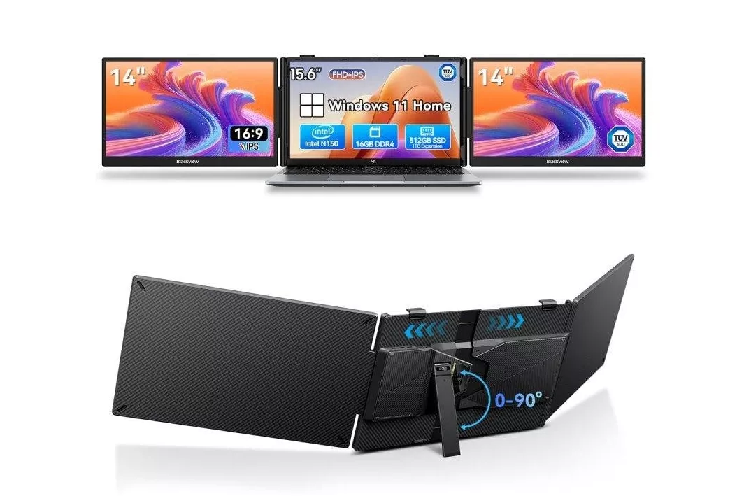 Monitor Blackview DCM5 14" FullHD 60Hz IPS Port&aacute;til USB-C Carga Inversa Sonido Integrado