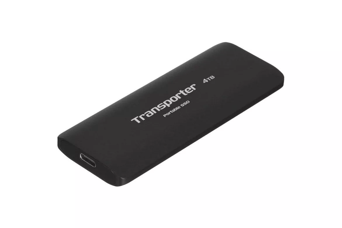 Disco Duro Patriot Transporter 4 TB SSD USB Tipo C 1000 MB/s Aluminio