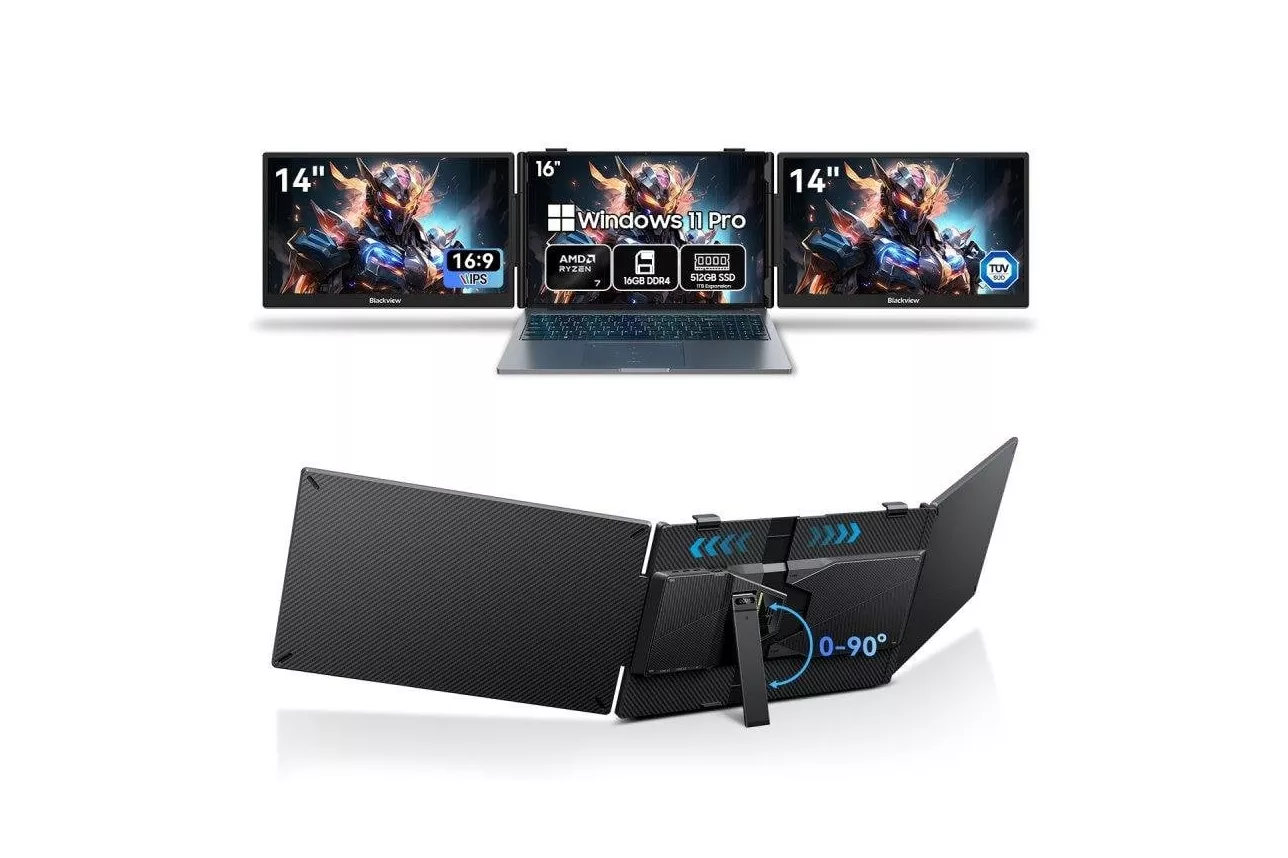 Monitor Blackview DCM5 14" FullHD 60Hz IPS Port&aacute;til Dual USB-C Sonido Integrado