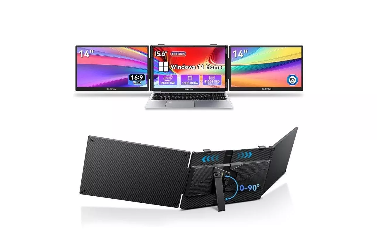 Monitor Blackview DCM5 14" FullHD IPS 60Hz Port&aacute;til USB-C Carga Inversa Altavoz Integrado