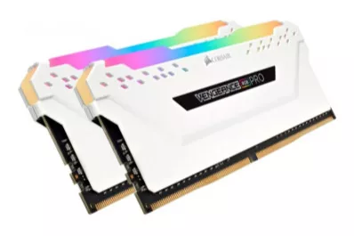 Corsair Vengeance RGB Pro 16GB (2x8GB) DDR4 3200MHz CL16 Blanca - Memoria RAM