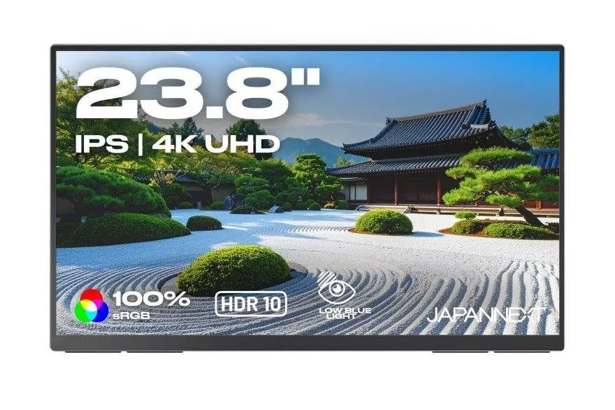 Monitor JAPANNEXT JN-MD-IPS238U-C6 23,8" UltraHD 4K 60Hz IPS Altavoces USB-C HDR