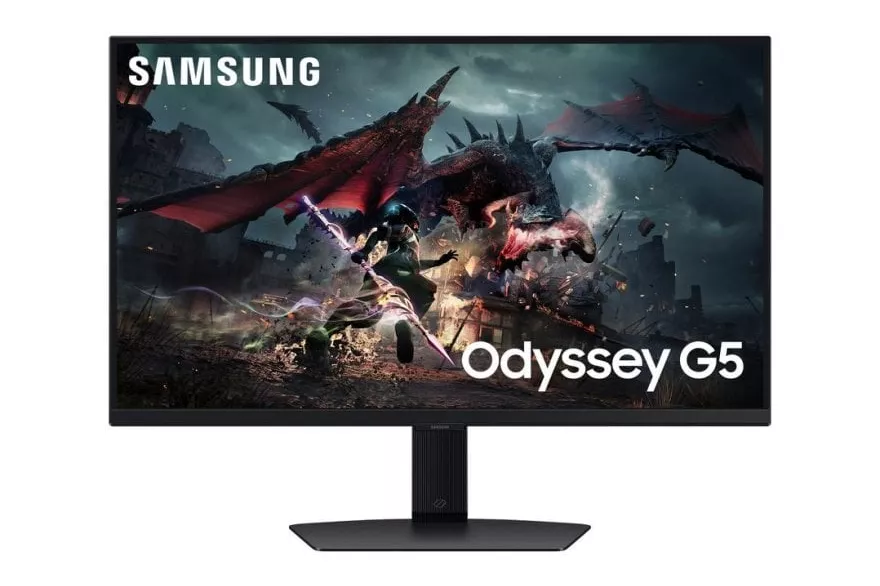 Monitor Samsung Odyssey G5 G50D 27" Quad HD 180Hz IPS HDR400 FreeSync Ajustable en altura