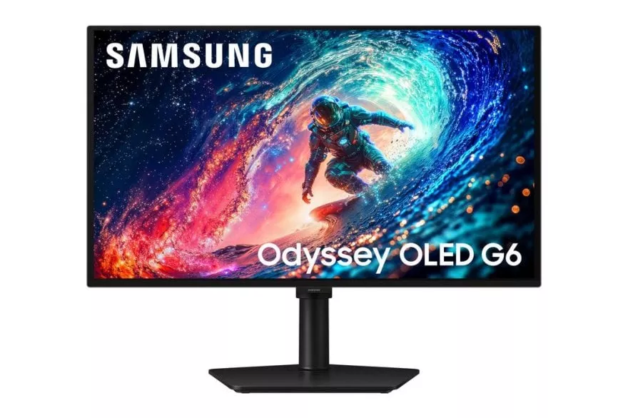 Monitor Samsung Odyssey G6 S27HG612SU 27" Quad HD 240Hz OLED Ajuste de altura