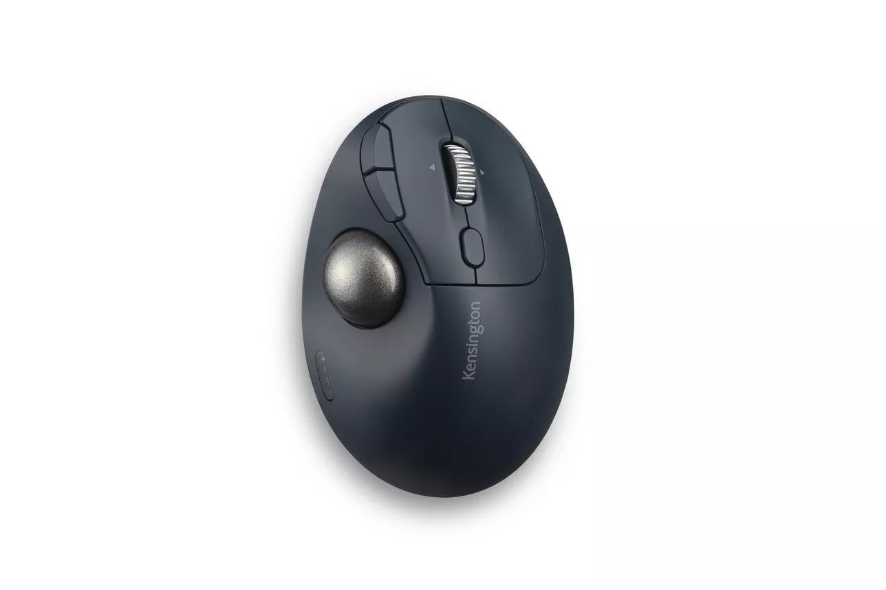 Rat&oacute;n Kensington Pro Fit Ergo TB550 Bluetooth 1600 DPI Negro Gris Reciclado