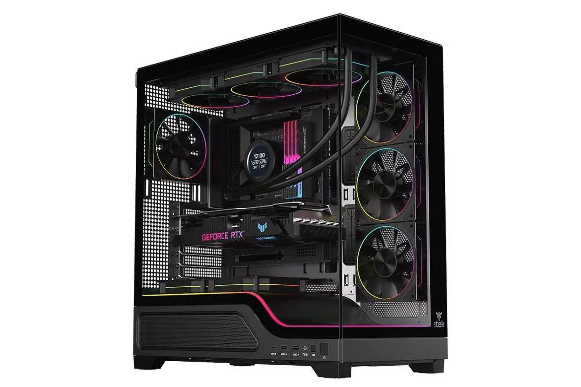Carcasa Itek SHOWBUI WAVE 82B Torre ATX RGB