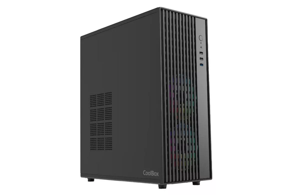 Carcasa Coolbox A850 USB-C 3.2 Gen1 ATX Negro sin fuente