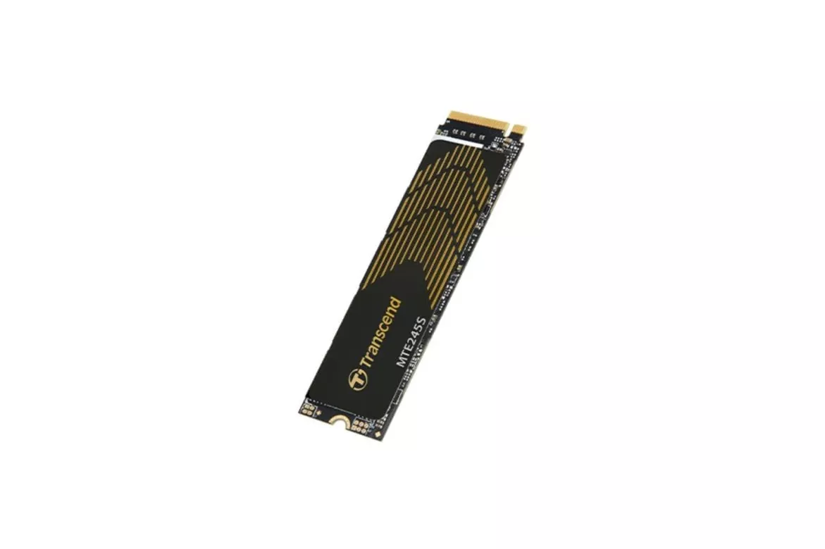 Disco Duro Transcend PCIe SSD 245S 1TB M.2 5300MB/s con disipador de grafeno