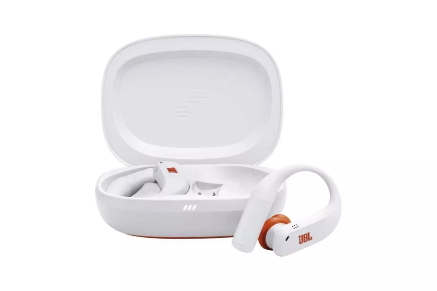 Auriculares JBL Endurance Peak 4 inal&aacute;mbricos Bluetooth deportivos con Cancelaci&oacute;n de Ruido y protecci&oacute;n IP68 blancos