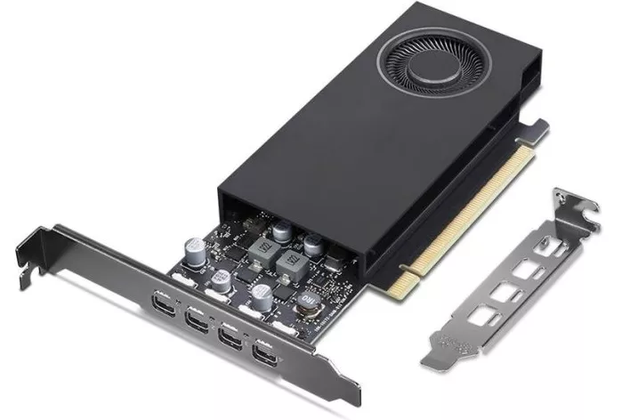 Lenovo RTX A1000 8GB GDDR6 PCIe x8 Compacta Profesional