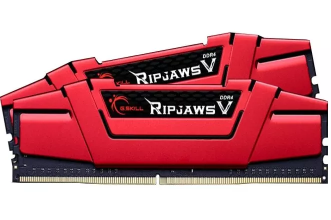 G.Skill Ripjaws V DDR4 3200MHz PC4-25600 16GB 2x8GB CL14 Roja