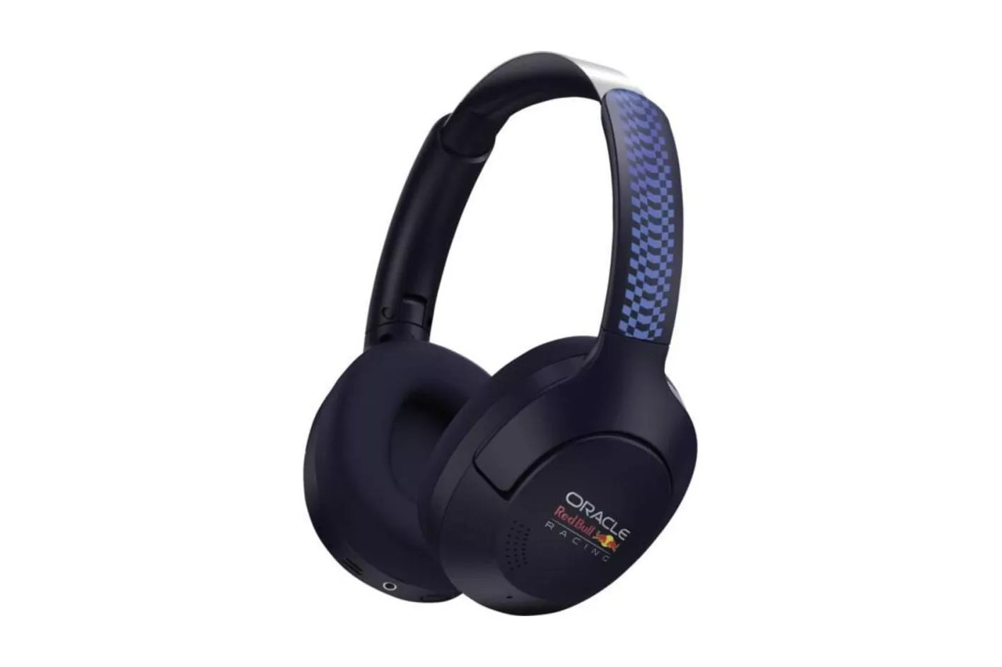 Auriculares Red Bull Racing RDBHDPANC inal&aacute;mbricos Bluetooth con Cancelaci&oacute;n de Ruido, Micr&oacute;fono y plegables, azul y negro