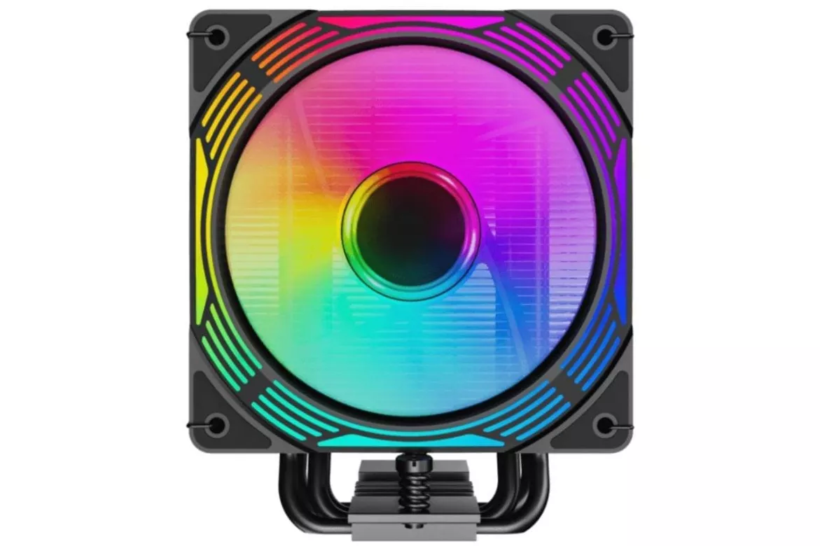 Refrigeraci&oacute;n Aire GameMax Socket AM4 AM5 LGA 120mm ICE FORCE BK ARGB