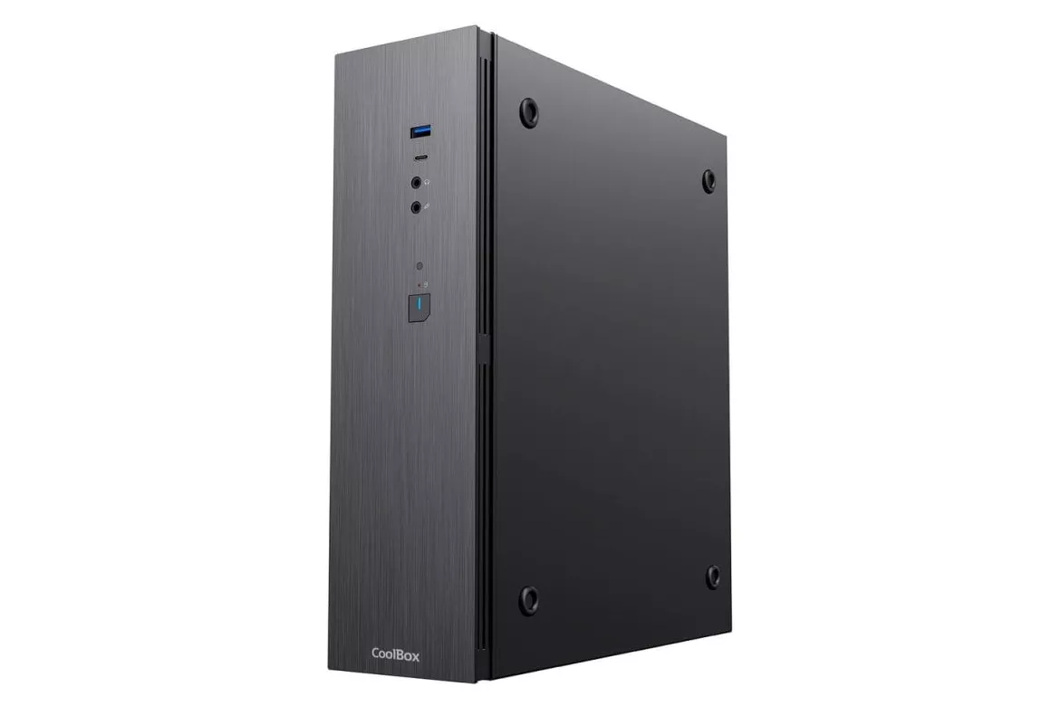 Carcasa Coolbox T370 Perfil bajo USB-C 3.2 Gen1 Fuente 300W 80+ Bronze