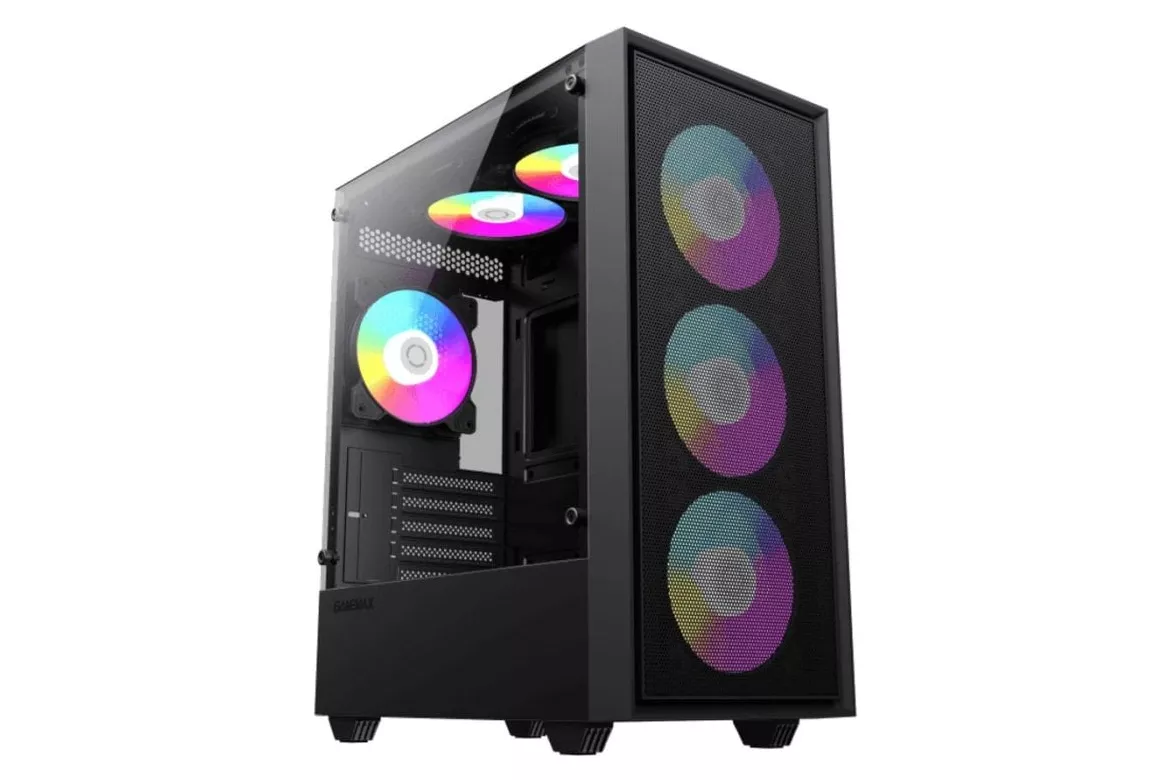 Carcasa GameMax Storm BK Midi Tower Negro ITX/micro ATX