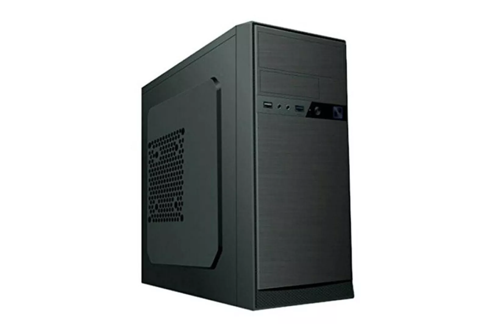 Torre PC Carcasa ITEK WINCO OM Midi Tower Negro ATX con Fuente 500W