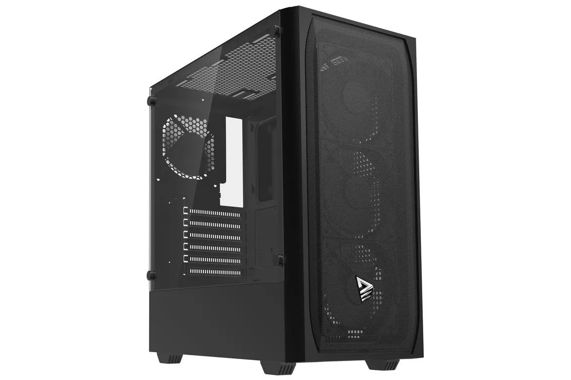 Torre ATX Savio Noctis Flow Cube Cristal Templado USB-C Gesti&oacute;n Avanzada