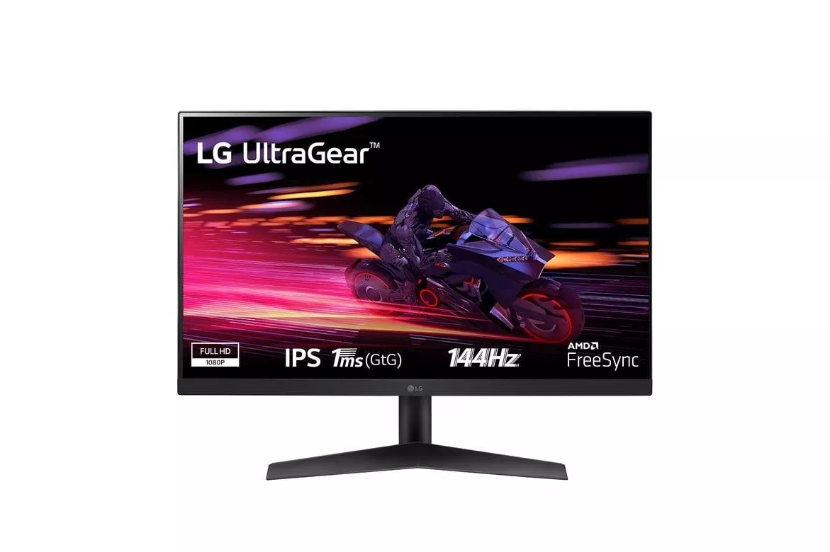 Monitor LG 24GN60R-B 24" FullHD 144Hz IPS 1ms FreeSync Premium HDR10