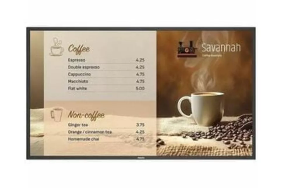 Monitor Philips 6000 Series 43BDL6017P 43" UltraHD 4K 60Hz ADS Panel Android 14