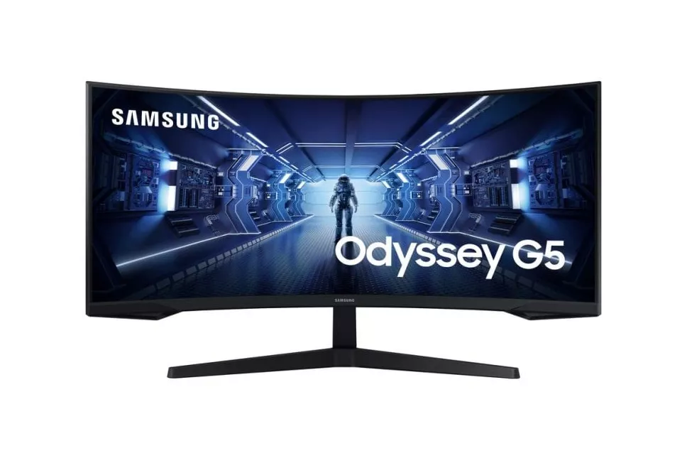 Monitor Samsung G Series C34G55TWWU 34" UltraWide Quad HD 165Hz VA Curvo 1ms FreeSync HDR10