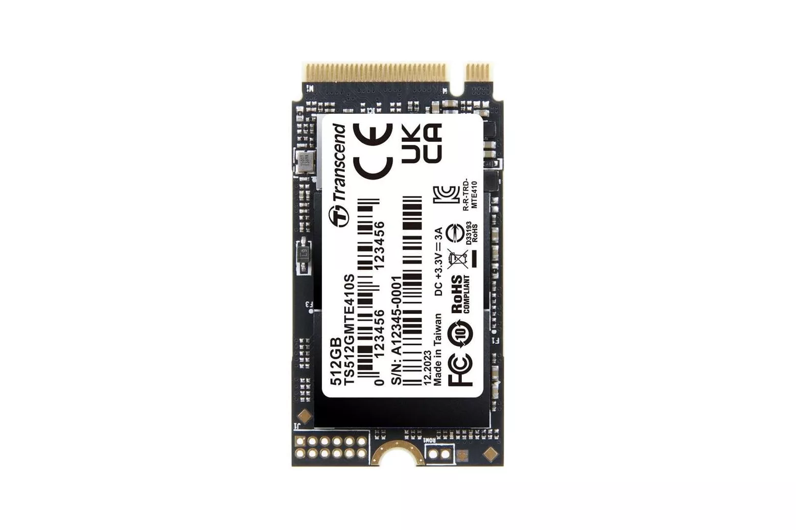 Disco Duro Transcend PCIe SSD 410S 512 GB M.2 NVMe 5000MB/s Gaming