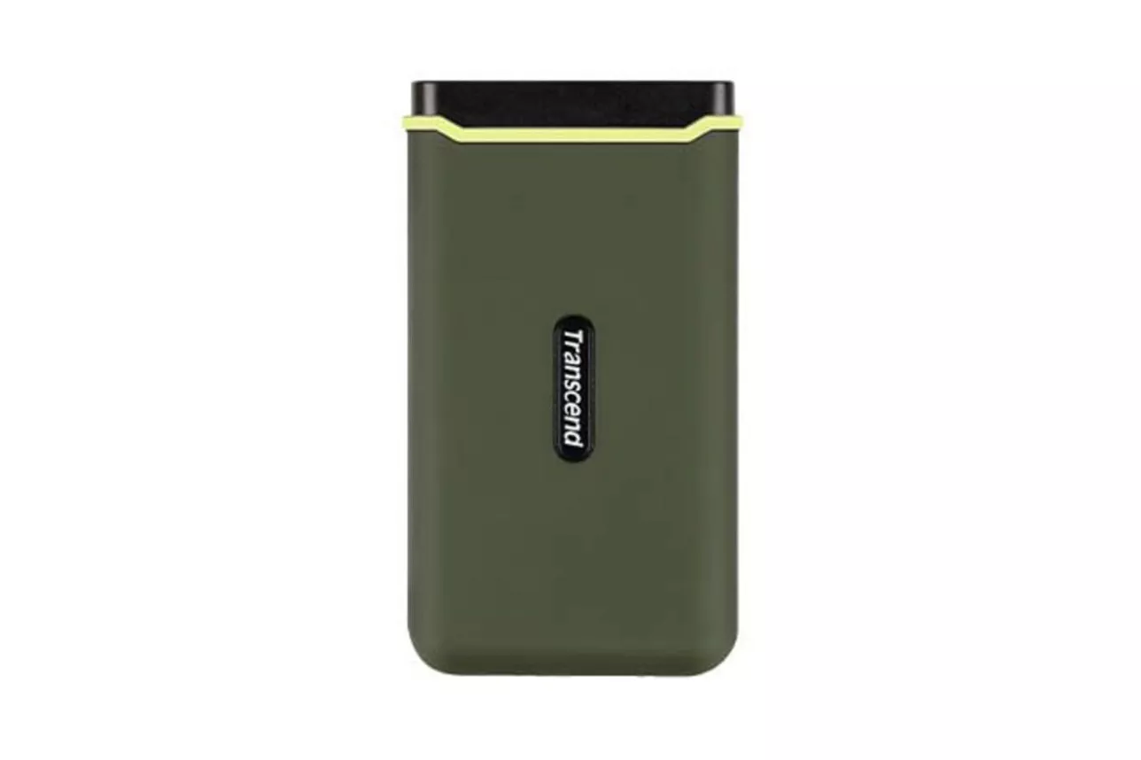 Disco Duro Transcend ESD380C 2 TB SSD USB 3.2 Gen 2 2000 MB/s Verde Protecci&oacute;n