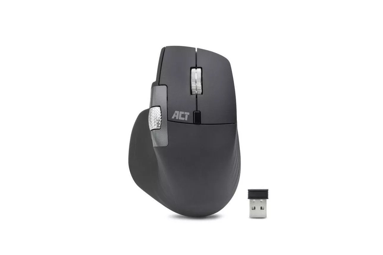 Rat&oacute;n ACT AC5147 inal&aacute;mbrico Multi-connect Bluetooth USB 4800 DPI Gris