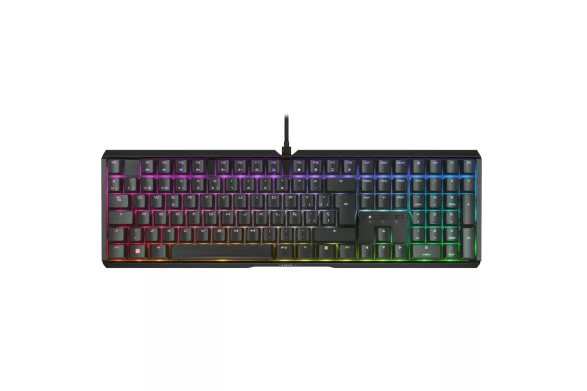 Teclado Cherry XTRFY MX 3.1 mec&aacute;nico completo con RGB y cable USB-C extra&iacute;ble