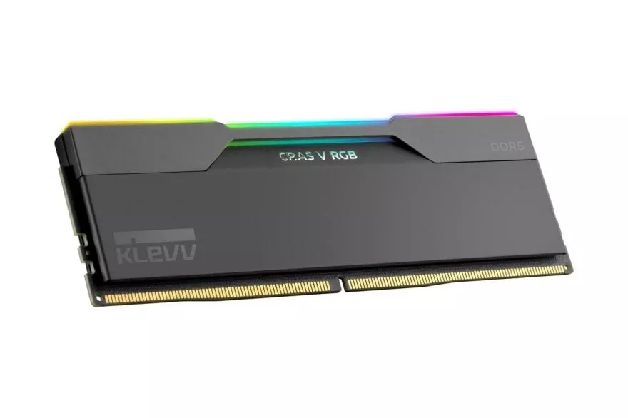 Memoria RAM Klevv CRAS V 64GB 2x32GB DDR5 6000MHz CL30 Kit RGB AMD EXPO Intel XMP