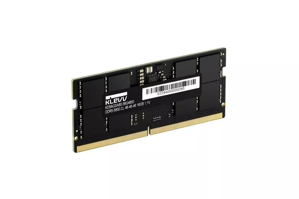 Memoria RAM Klevv SO-DIMM 32GB 1x32GB DDR5 5600MHz 262-pin Para Port&aacute;til