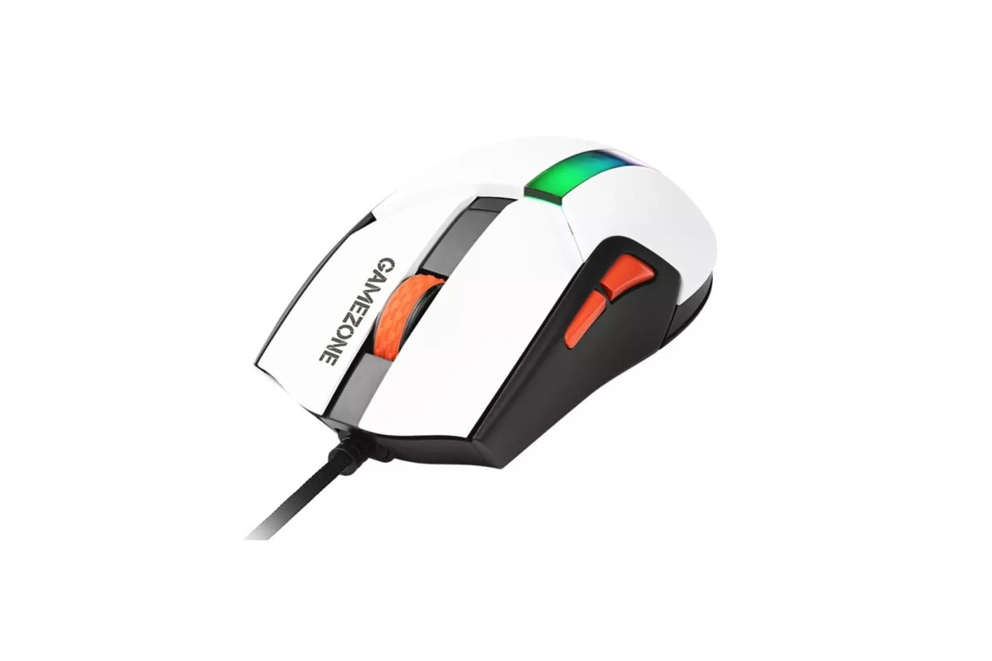 Rat&oacute;n TRACER Gamezone Cool USB Tipo A 12000 DPI Blanco Iluminaci&oacute;n 7 Botones