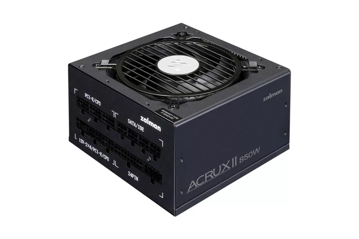 Fuente de Alimentaci&oacute;n Zalman ACRUX II 850W Certificaci&oacute;n 80 PLUS Platinum modular