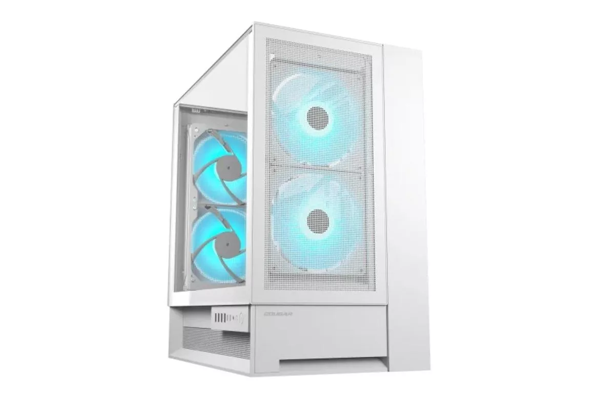 Torre PC Carcasa de ordenador Cougar CGR-2WA3W-RGB Torre Media Blanca RGB