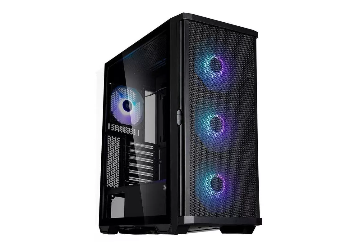 Carcasa de ordenador Zalman Z10 PLUS Midi Tower Negro ATX