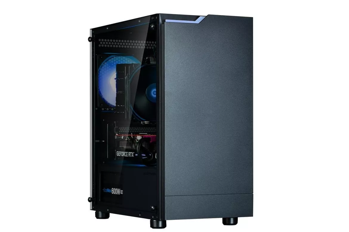Carcasa de ordenador Zalman T4 PLUS Mini Tower Negro micro ATX Mini-ITX Vidrio templado Gaming