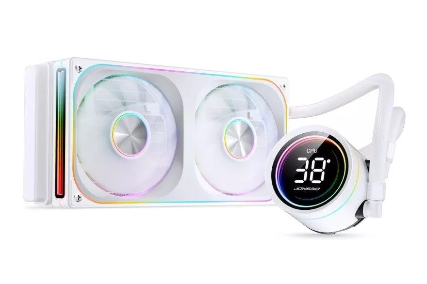 Refrigeraci&oacute;n L&iacute;quida Jonsbo TH-240 ARGB Blanco 240mm 2 Ventiladores Iluminaci&oacute;n ARGB