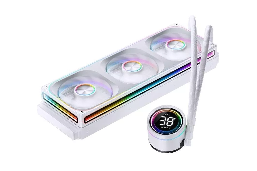 Refrigeraci&oacute;n L&iacute;quida Jonsbo TH-360 ARGB Blanco 360mm 3 Ventiladores Iluminaci&oacute;n ARGB