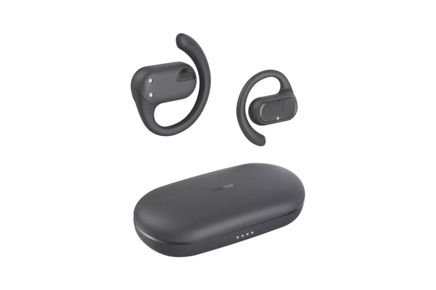 Auriculares Hama Spirit Open inal&aacute;mbricos Bluetooth TWS para llamadas y m&uacute;sica negros