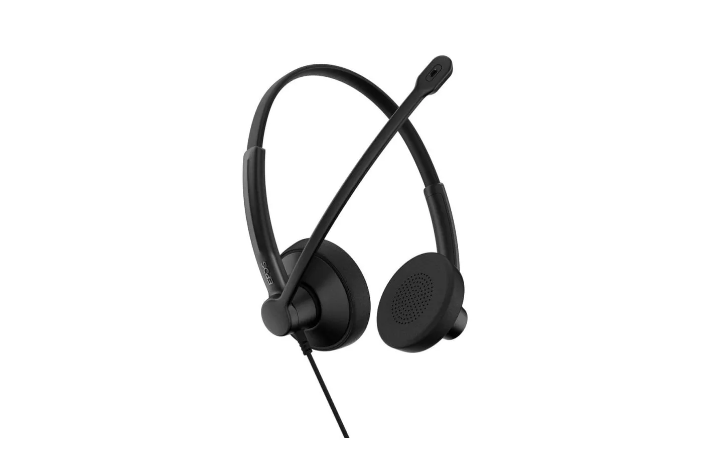 Auriculares Epos IMPACT 100 con cable USB-C y USB-A para oficina con cancelaci&oacute;n de ruido, negros
