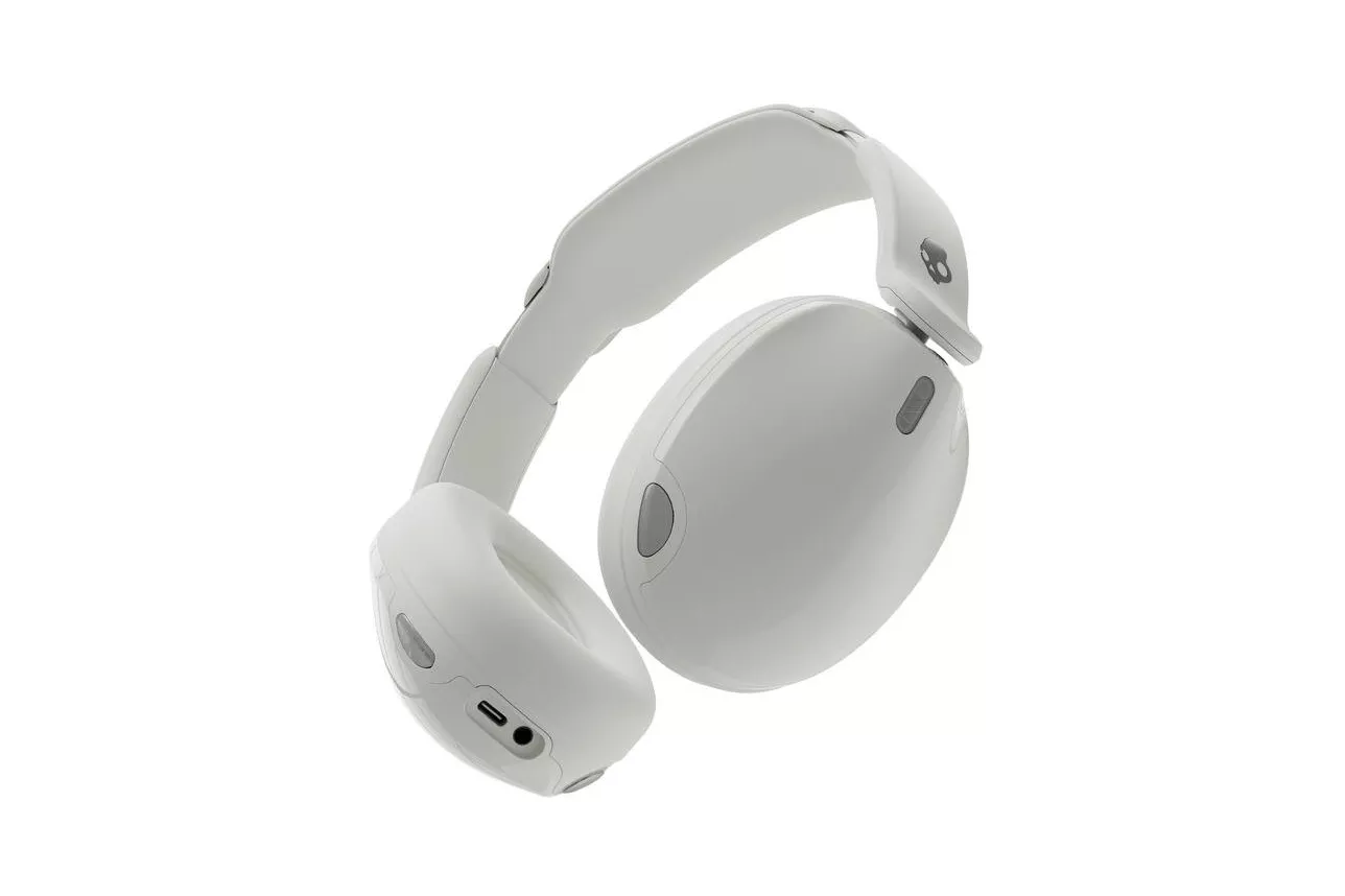 Auriculares Skullcandy Hesh 540 ANC inal&aacute;mbricos y con cable Bluetooth, Cancelaci&oacute;n de Ruido, Micr&oacute;fono, Blanco