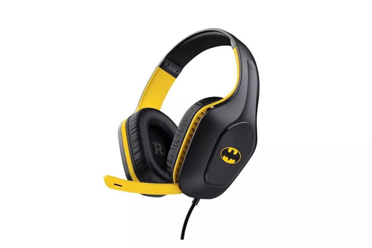 Auriculares Trust GXT 415BM ZIROX con cable Jack 3,5 mm para gaming, micr&oacute;fono plegable, diadema ajustable, negro y amarillo