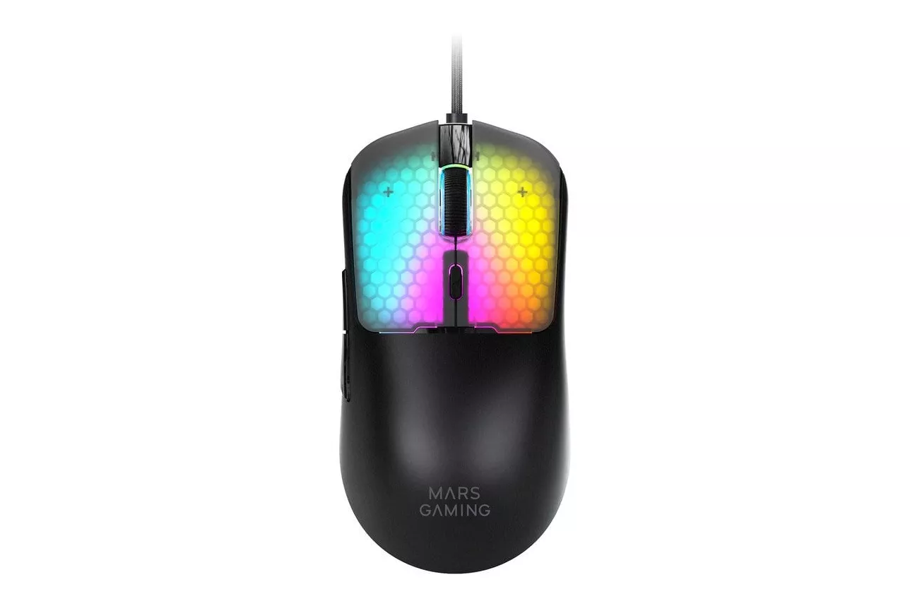 Mars Gaming Mm-viper Rat&oacute;n Gaming 12800 Dpi 56g Rgb Chroma Negro