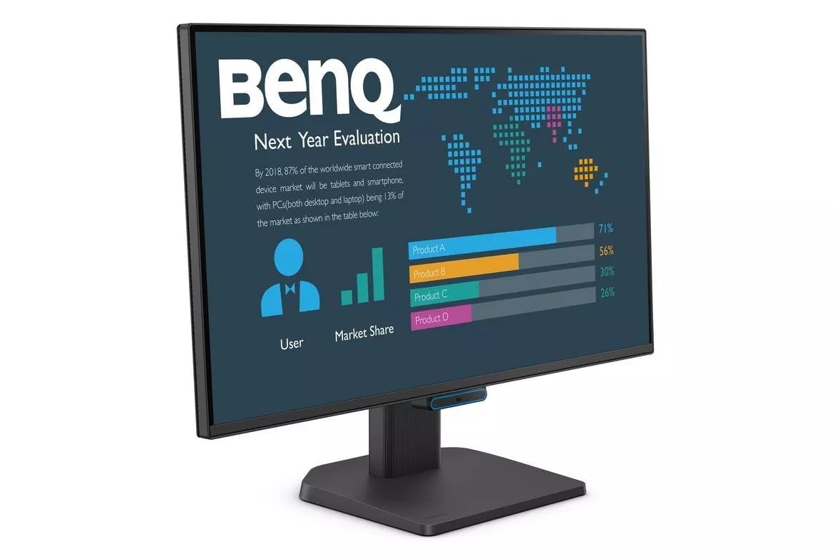 Monitor BenQ BL2490C 23,8" FullHD 144Hz IPS Altavoces Flicker-Free
